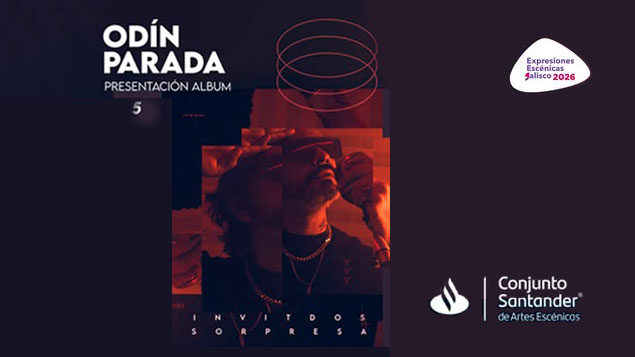 Flyer de Odín Parada | Presentación del álbum 5