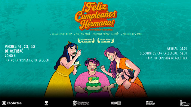¡Feliz cumpleaños hermana!