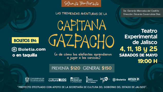 Las tremendas aventuras de la Capitana Gazpacho